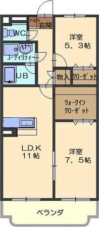 カンタービレの物件間取画像